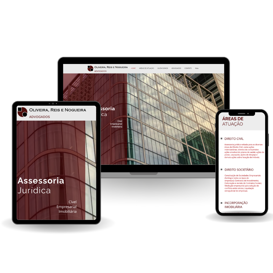 Site Responsivo para Escritório de Advocacia