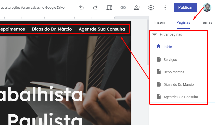 Advogado Site Gratuito